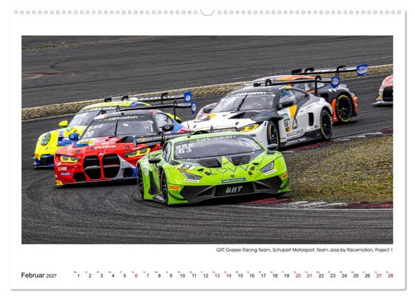 Produktbild: GT Masters am N&uuml;rburgring (hochwertiger Premium Wandkalender 2027 DIN A2 quer), Kunstdruck in Hochglanz