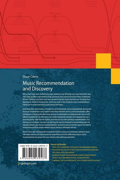 Produktbild: Music Recommendation and Discovery