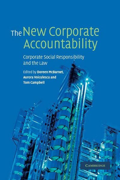 Produktbild: The New Corporate Accountability