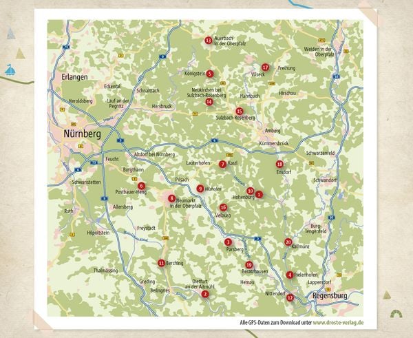 Produktbild: Bayerischer Jura. Wandern für die Seele
