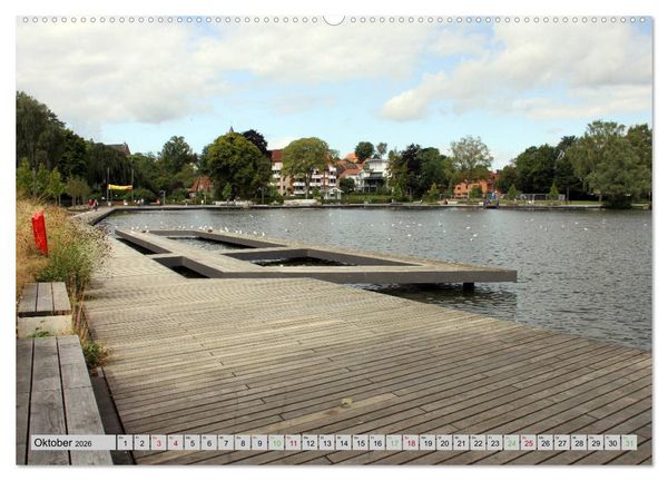 Produktbild: Ein Sommertag in Eutin (Wandkalender 2026 DIN A2 quer), CALVENDO Monatskalender