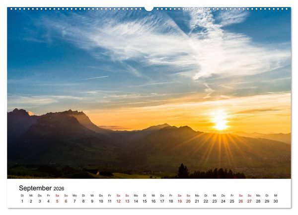 Produktbild: Faszination S&auml;ntis (Wandkalender 2026 DIN A2 quer), CALVENDO Monatskalender