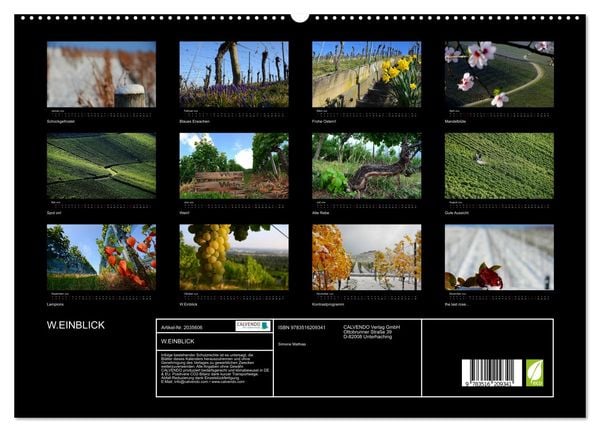 Produktbild: W.EINBLICK (hochwertiger Premium Wandkalender 2026 DIN A2 quer), Kunstdruck in Hochglanz
