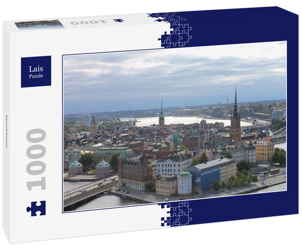 Produktbild: Lais Puzzle Stockholm 1000 Teile