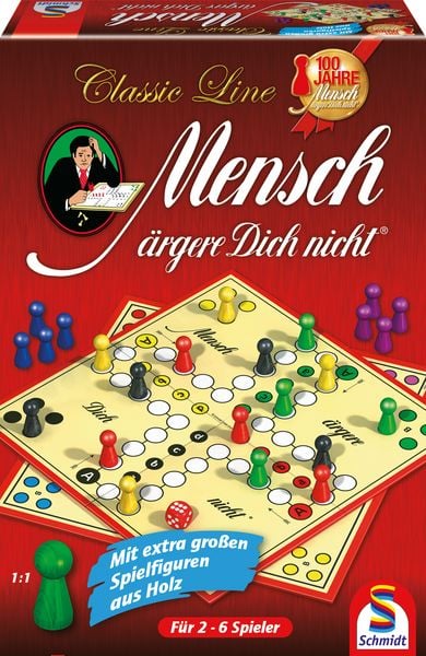 Produktbild: Schmidt Spiele Bundle Mensch &auml;rgere dich nicht Classic Line plus Kniffel Karte