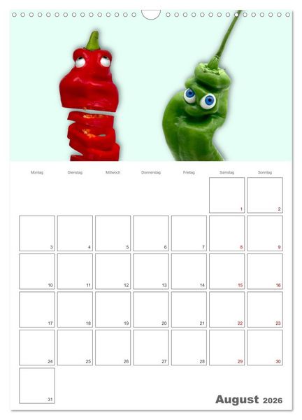 Produktbild: Mord in der Gem&uuml;sek&uuml;che (Wandkalender 2026 DIN A3 hoch), CALVENDO Monatskalender