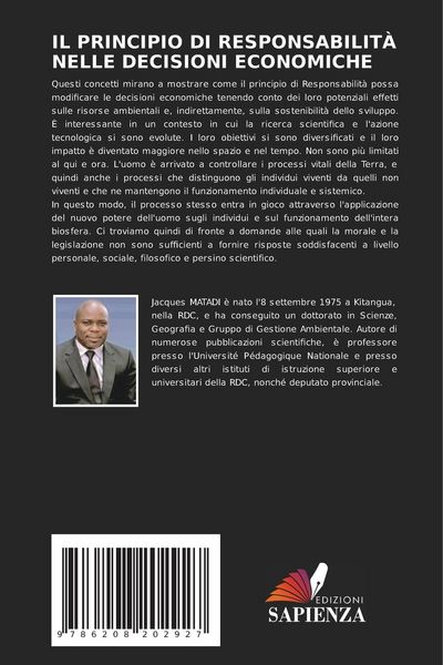 Produktbild: Il Principio Di Responsabilit&agrave; Nelle Decisioni Economiche
