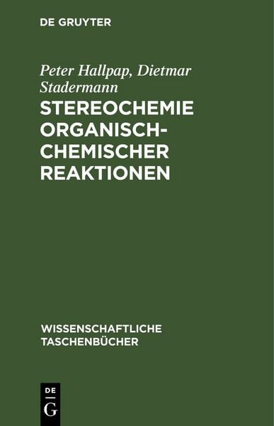 Produktbild: Stereochemie organisch-chemischer Reaktionen