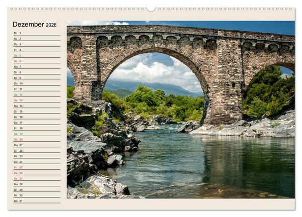 Produktbild: Korsika 2026 (hochwertiger Premium Wandkalender 2026 DIN A2 quer), Kunstdruck in Hochglanz