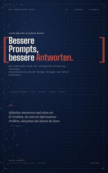 Produktbild: Bessere Prompts, bessere Antworten