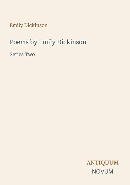 Produktbild: Poems by Emily Dickinson