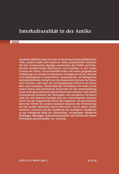Produktbild: Interkulturalit&auml;t in der Antike