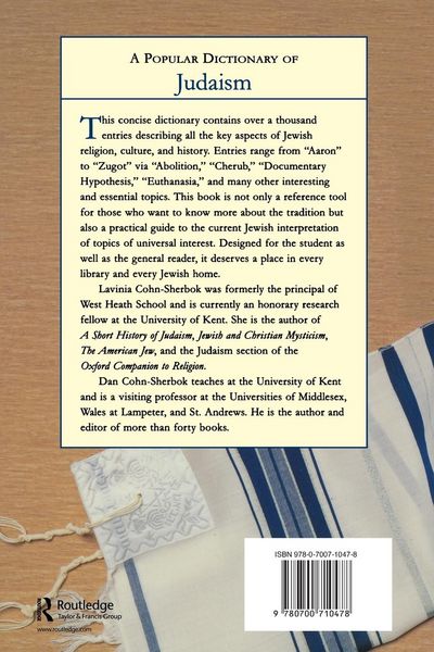 Produktbild: A Popular Dictionary of Judaism