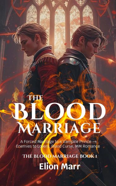 Produktbild: The Blood Marriage: A Forced Marriage to a Vampire Prince  Enemies to Lovers, Blood Curse, MM Romance