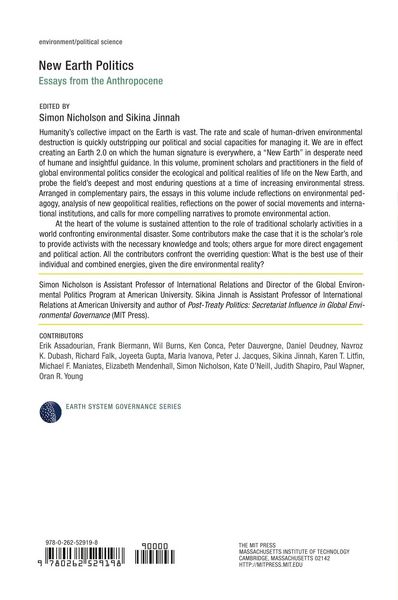 Produktbild: New Earth Politics
