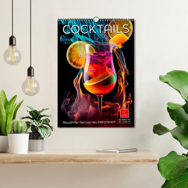 Produktbild: Cocktails - Bew&auml;hrter Genuss neu interpretiert (Wandkalender 2026 DIN A3 hoch), CALVENDO Monatskalender