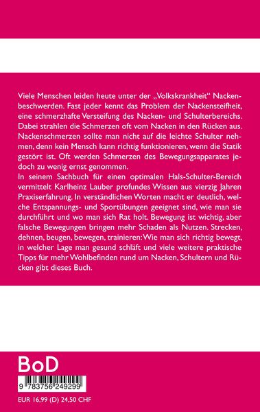 Produktbild: Nackenschmerzen erfolgreich behandeln