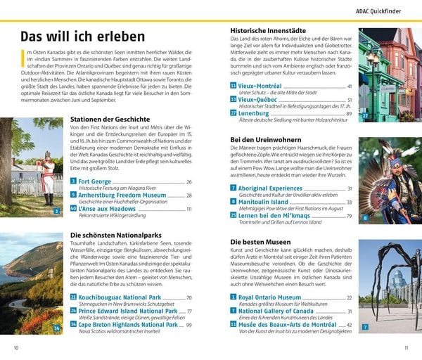 ADAC Reiseführer Kanada Ost