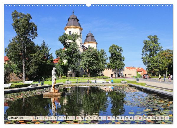 Produktbild: Schloss F&uuml;rstenstein in Polen (Wandkalender 2026 DIN A2 quer), CALVENDO Monatskalender