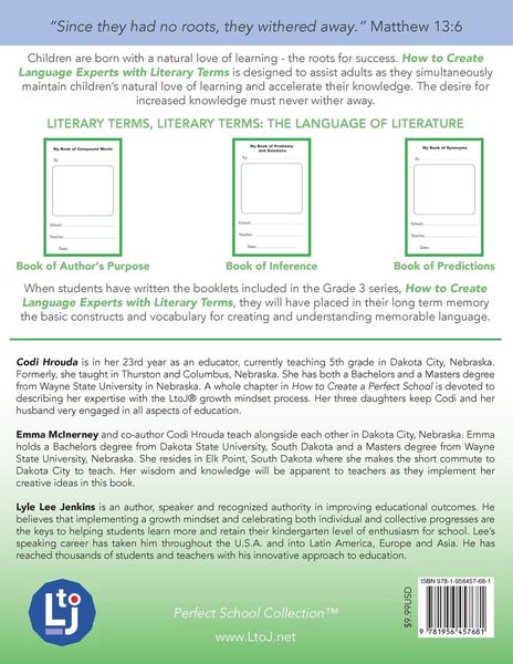 Produktbild: How to Create Language Experts with Literary Terms Grade 3