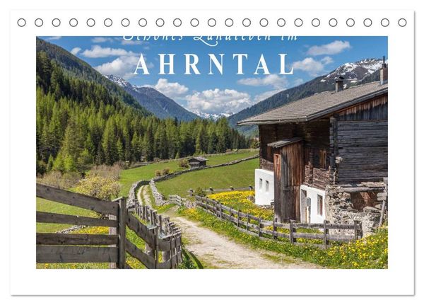 Schönes Landleben im Ahrntal (Tischkalender 2026 DIN A5 quer), CALVENDO Monatskalender