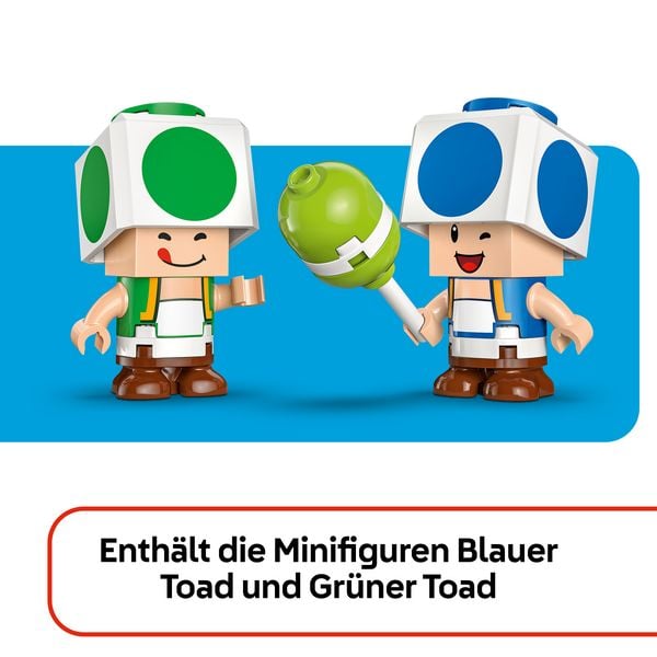 Produktbild: LEGO Super Mario 72041 Party beim Toad-Haus, Spielzeug f&uuml;r Kinder