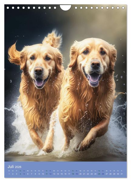 Produktbild: Hunde mit Temperament (Wandkalender 2026 DIN A4 hoch), CALVENDO Monatskalender
