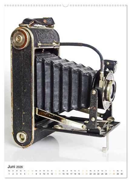 Produktbild: Balgenkameras - Analoge Fotoapparate mit Charme (Wandkalender 2026 DIN A2 hoch), CALVENDO Monatskalender
