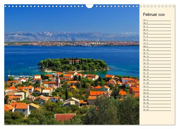 Produktbild: Zadar und Norddalmatien (Wandkalender 2026 DIN A3 quer), CALVENDO Monatskalender