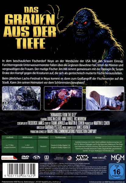 Produktbild: Das Grauen aus der Tiefe (uncut)