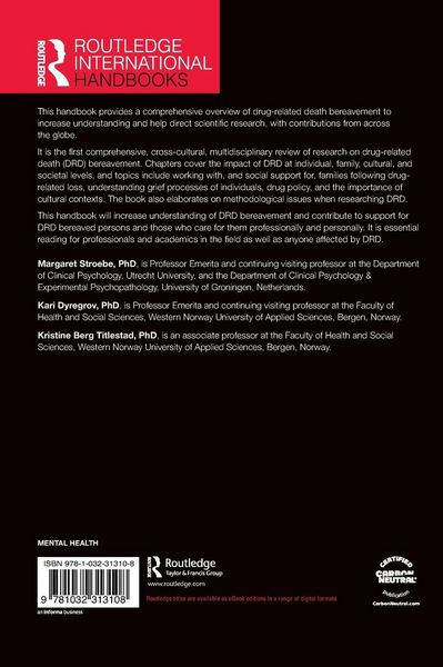 Produktbild: The Routledge International Handbook of Drug-Related Death Bereavement