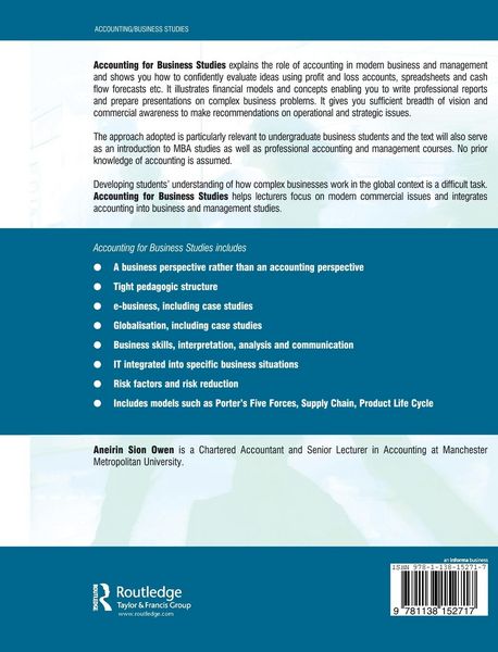 Produktbild: Accounting for Business Studies