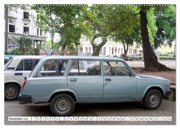 Produktbild: LADA KOMBI - Die sowjetische Auto-Legende WAS-2102 (Wandkalender 2026 DIN A2 quer), CALVENDO Monatskalender