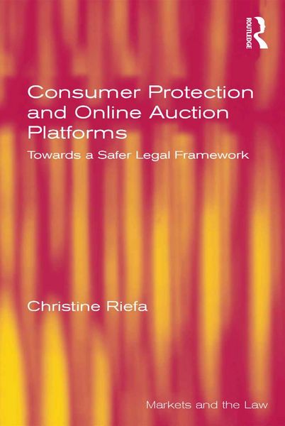Produktbild: Consumer Protection and Online Auction Platforms