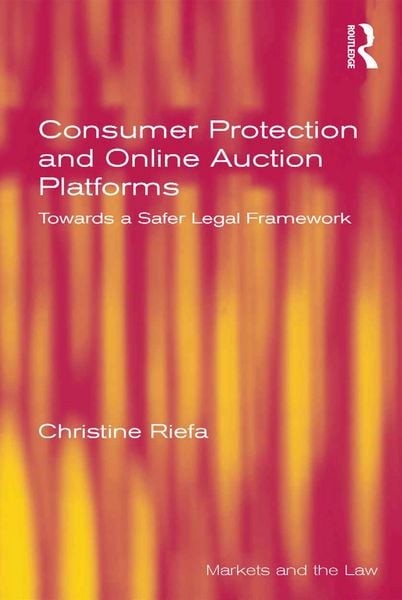 Produktbild: Consumer Protection and Online Auction Platforms