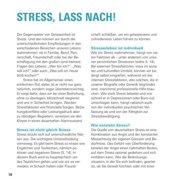 Produktbild: Gelassen leben