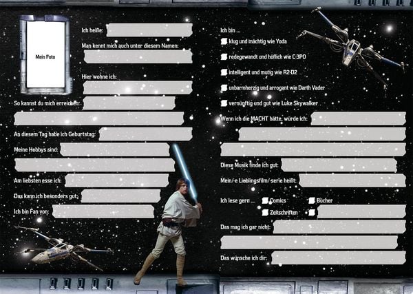 Produktbild: Star Wars Freundebuch: Meine Freunde