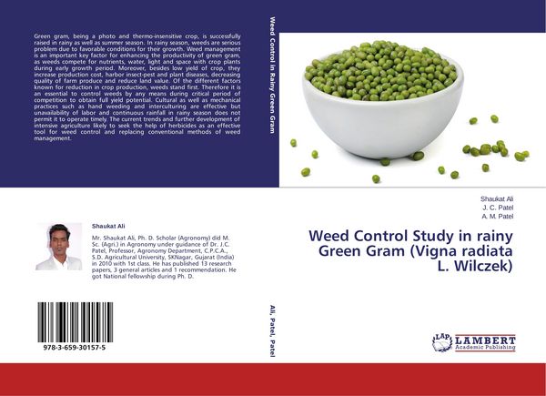 Produktbild: Weed Control Study in rainy Green Gram (Vigna radiata L. Wilczek)
