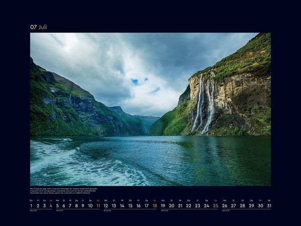 Produktbild: Hurtigruten - KUNTH Wandkalender 2027