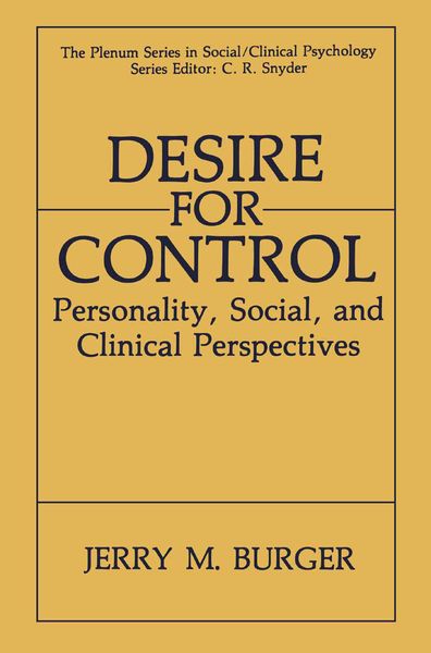 Produktbild: Desire for Control