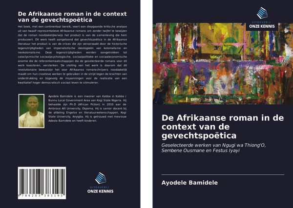 Produktbild: De Afrikaanse roman in de context van de gevechtspo&euml;tica