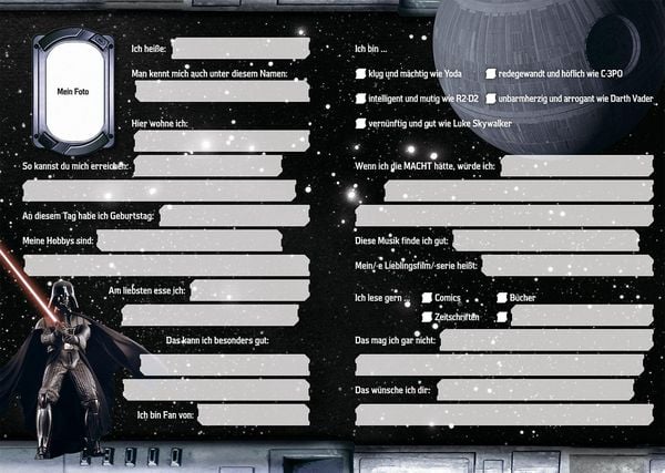 Produktbild: Star Wars Freundebuch: Meine Freunde