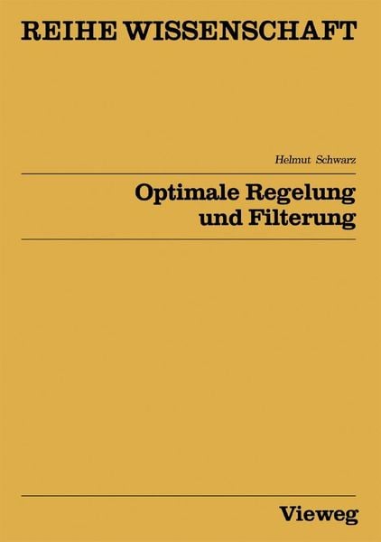 Produktbild: Optimale Regelung und Filterung