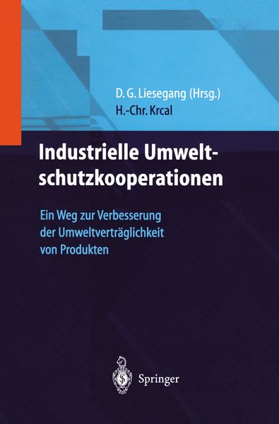 Produktbild: Industrielle Umweltschutzkooperationen
