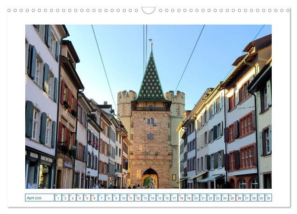 Produktbild: Schweizer St&auml;dte (Wandkalender 2026 DIN A3 quer), CALVENDO Monatskalender