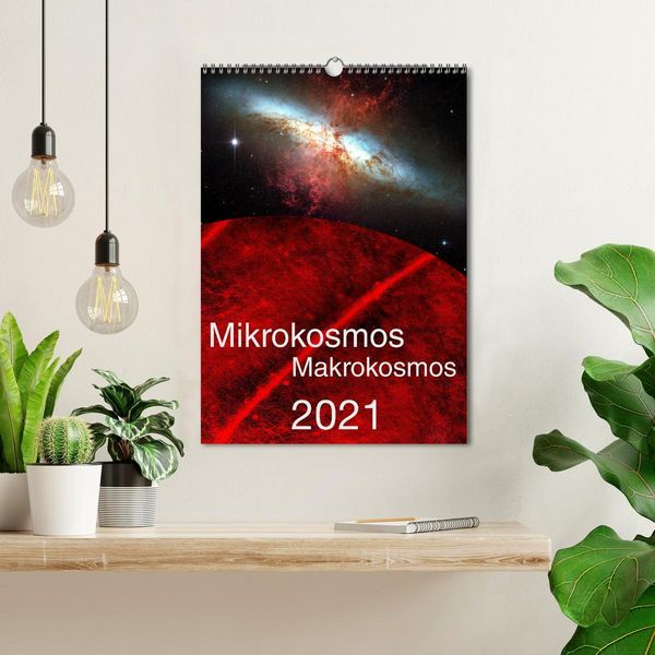 Produktbild: Mikrokosmos &ndash; Makrokosmos (Wandkalender 2026 DIN A3 hoch), CALVENDO Monatskalender