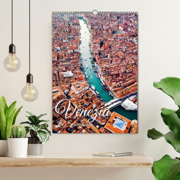 Produktbild: Venezia - La Serenissima repubblica (Wandkalender 2026 DIN A2 hoch), CALVENDO Monatskalender