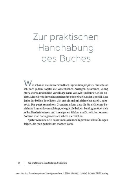 Produktbild: Paartherapie auf der eigenen Couch