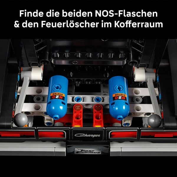Produktbild: LEGO Technic 42231 Fast and Furious Dodge Charger R/T Auto, Modellbau