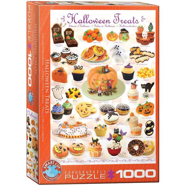 Eurographics 6000-0432 - Halloween Leckereien, Puzzle, 1.000 Teile